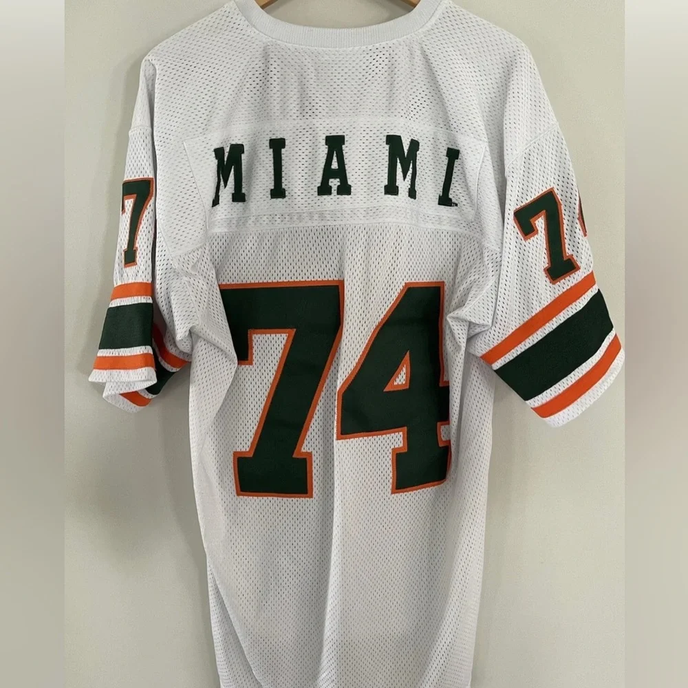 Miami Hurricanes Football Jersey. Used. Size Adult Large - Picture 2 of 10